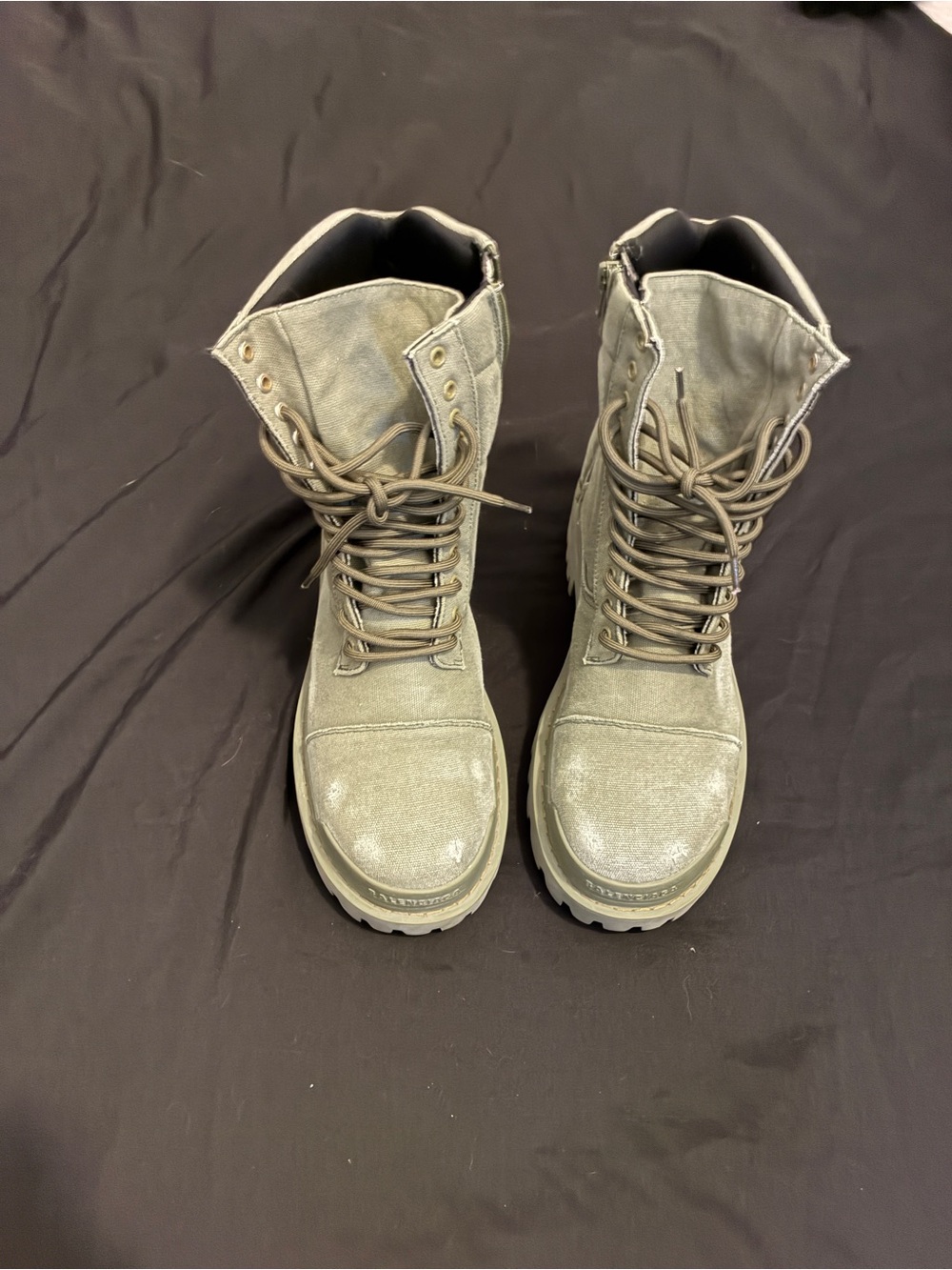 Olive Green strike Boots